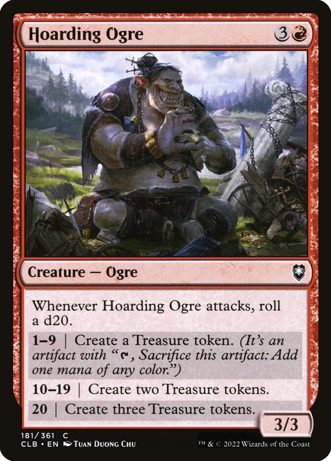 Ogro Acumulador / Hoarding Ogre - Magic: The Gathering - MoxLand