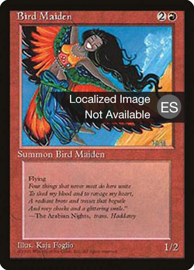 Donzela Alada / Bird Maiden - Magic: The Gathering - MoxLand