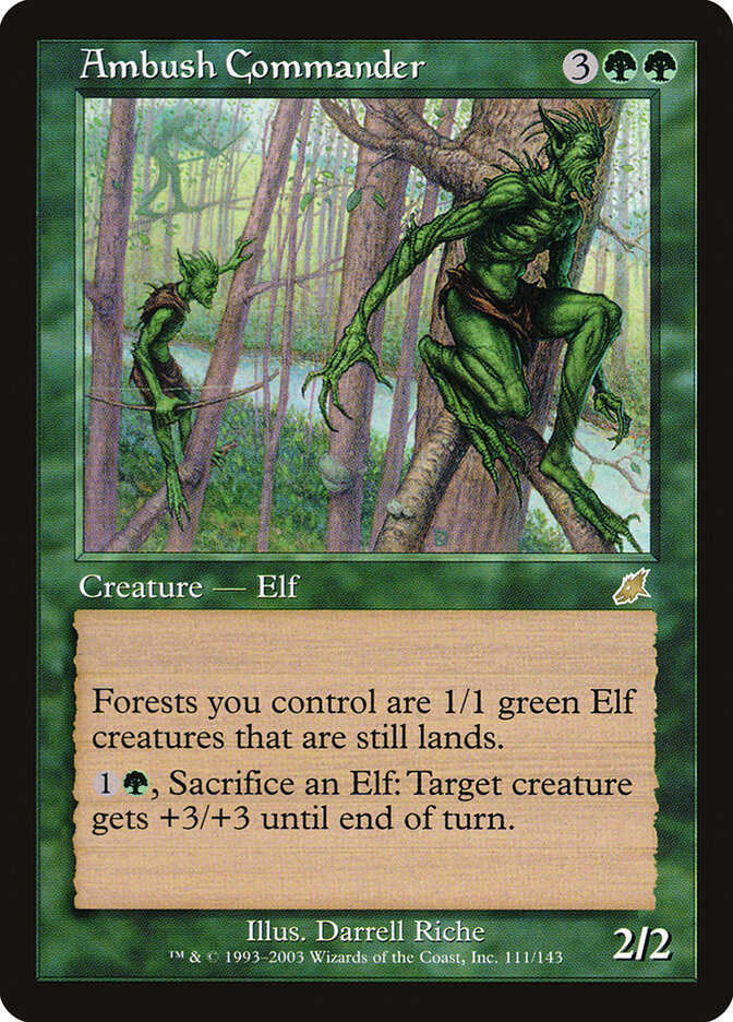 Comandante de Emboscada / Ambush Commander - Magic: The Gathering - MoxLand