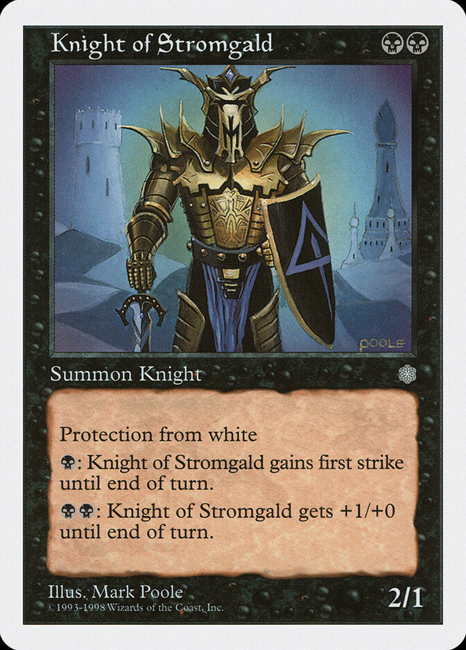 Cavaleiro de Stromgald / Knight of Stromgald - Magic: The Gathering - MoxLand