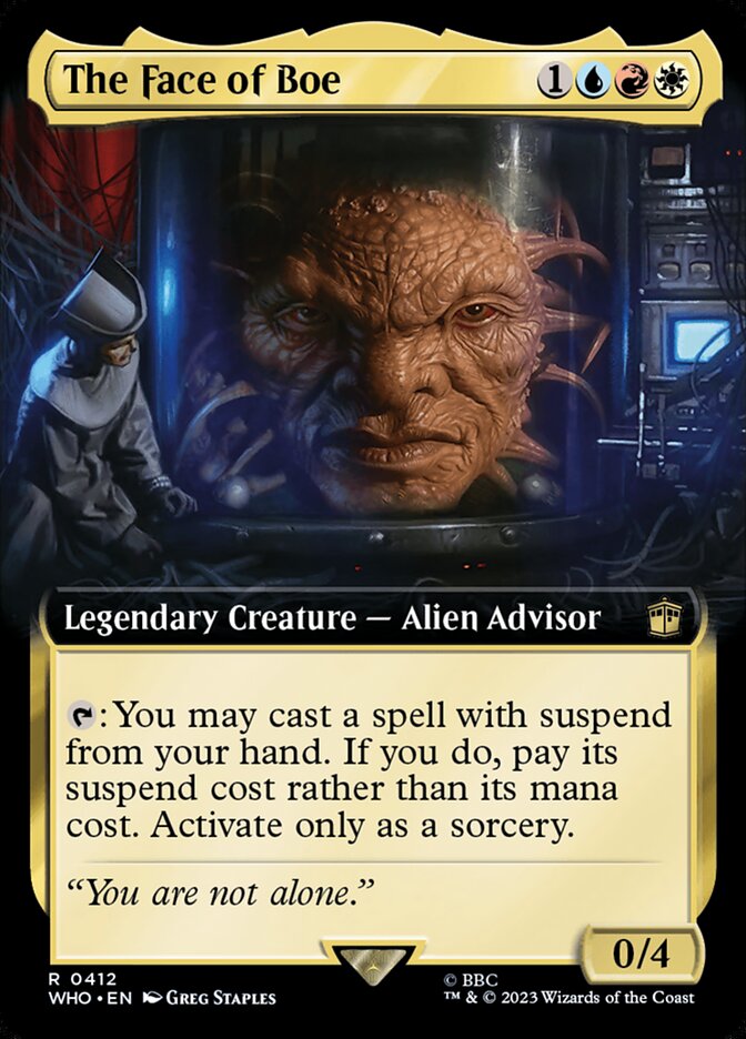 The Face of Boe - Magic: The Gathering - MoxLand