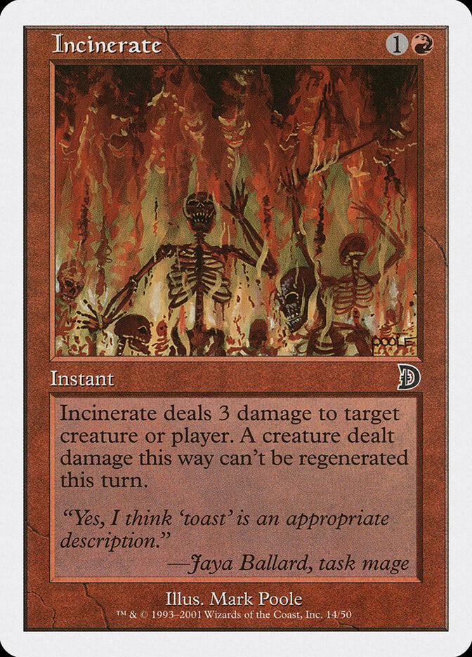 Incinerar / Incinerate - Magic: The Gathering - MoxLand