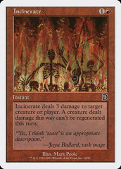 Incinerar / Incinerate - Magic: The Gathering - MoxLand