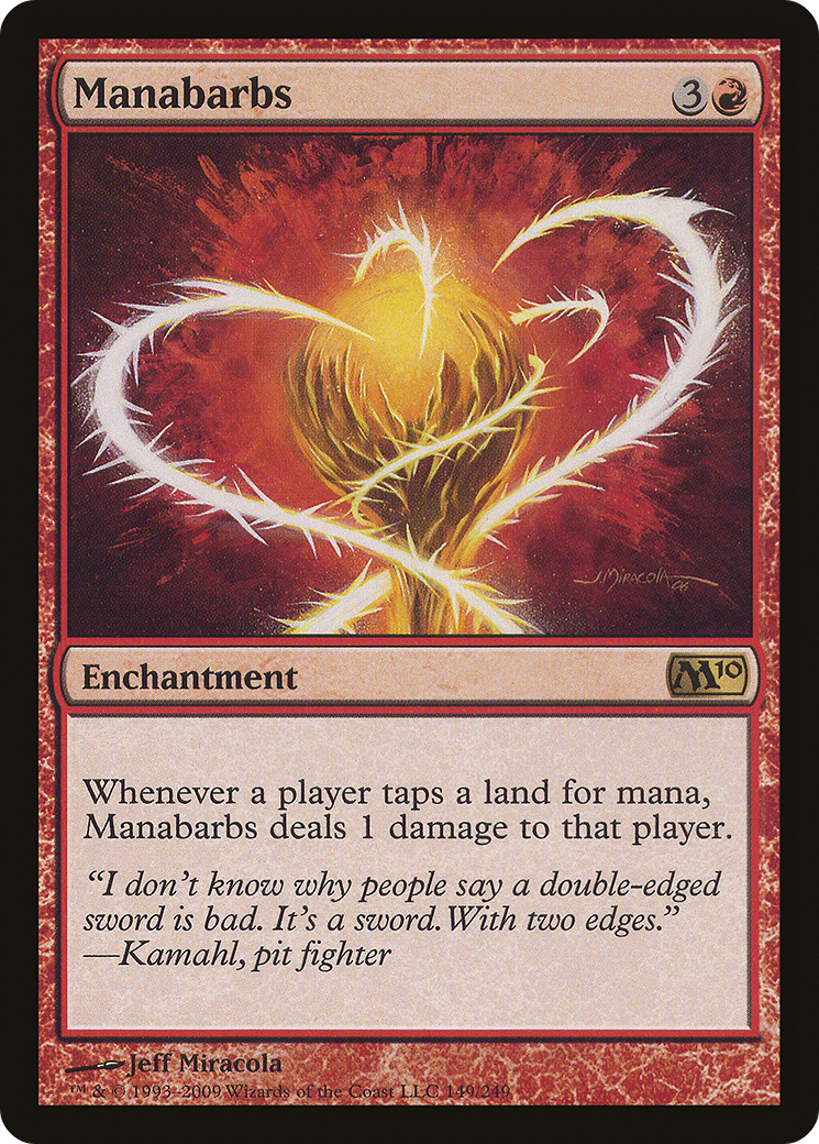 Farpas de Mana / Manabarbs - Magic: The Gathering - MoxLand
