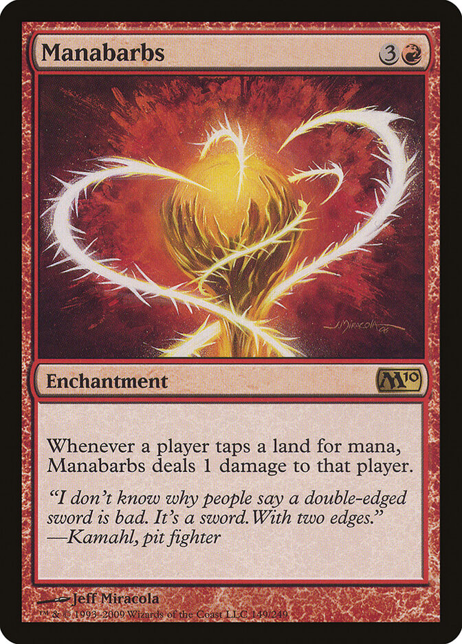 Farpas de Mana / Manabarbs - Magic: The Gathering - MoxLand