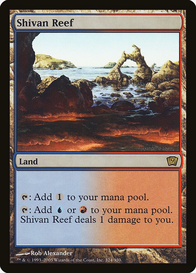 Recifes de Shiv / Shivan Reef - Magic: The Gathering - MoxLand