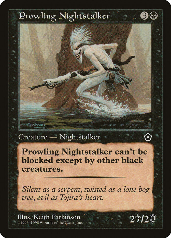 Prowling Nightstalker - Magic: The Gathering - MoxLand