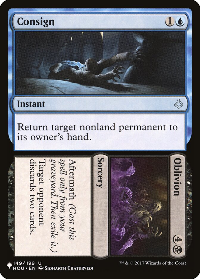 Consign / Oblivion - Magic: The Gathering - MoxLand