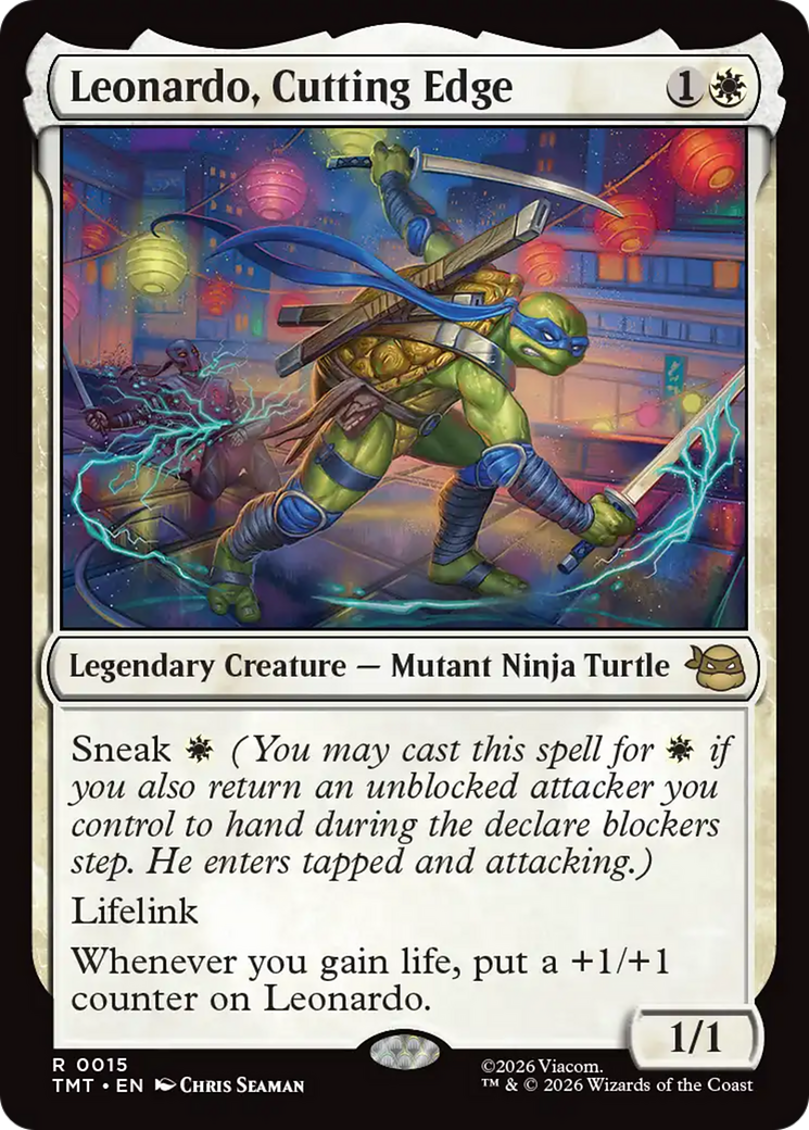 Leonardo, Cutting Edge - Magic: The Gathering - MoxLand