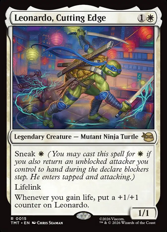 Leonardo, Cutting Edge - Magic: The Gathering - MoxLand