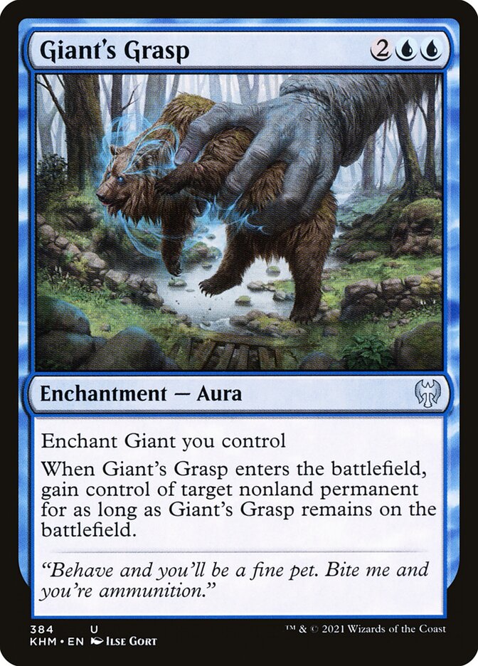 Mãozada do Gigante / Giant's Grasp - Magic: The Gathering - MoxLand