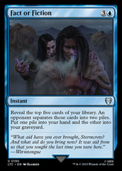 Fato ou Ficção / Fact or Fiction - Magic: The Gathering - MoxLand