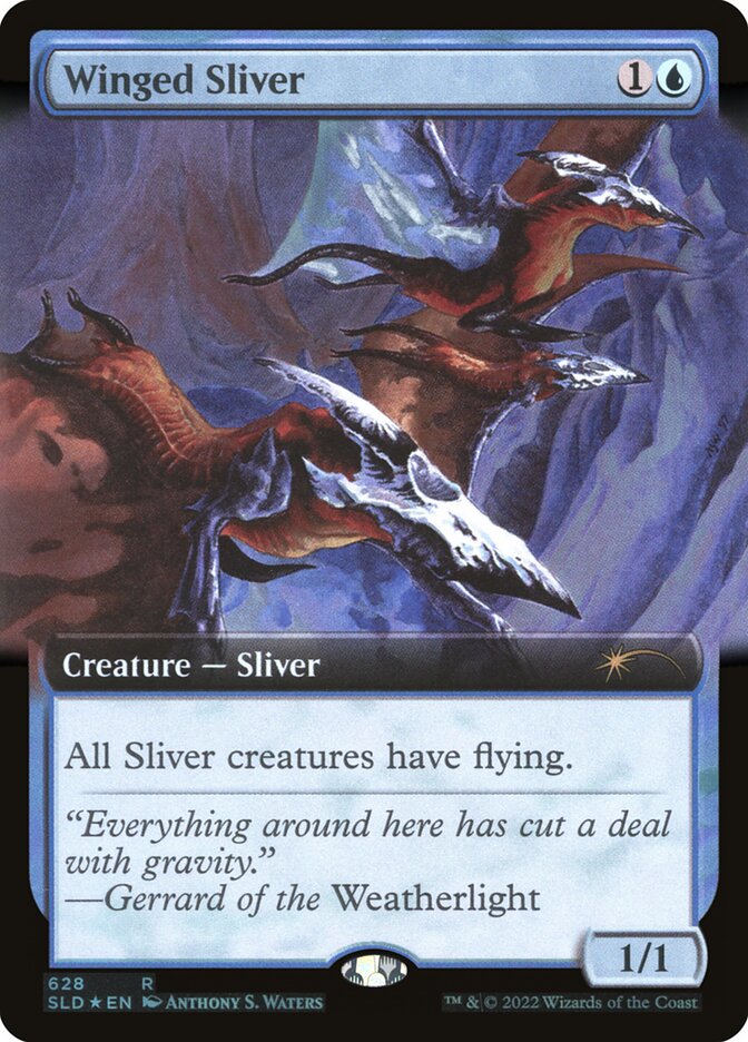Fractius Alado / Winged Sliver - Magic: The Gathering - MoxLand