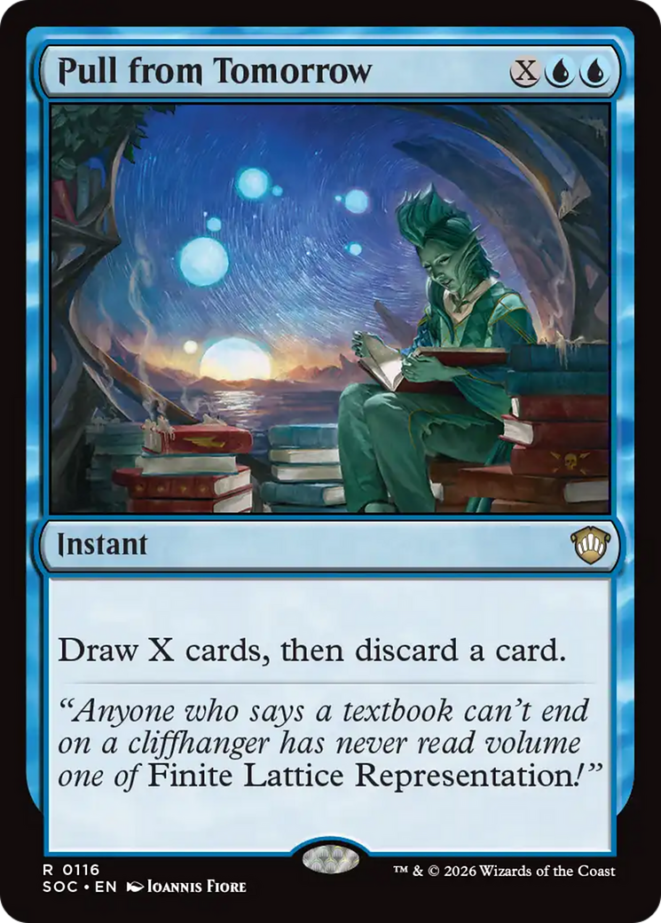 Puxar do Amanhã / Pull from Tomorrow - Magic: The Gathering - MoxLand