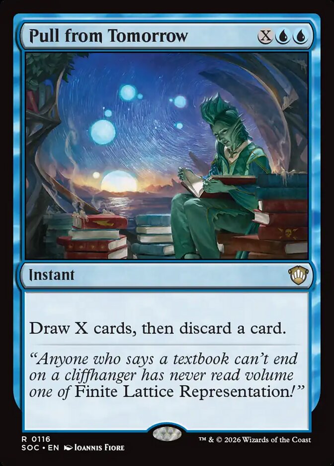 Puxar do Amanhã / Pull from Tomorrow - Magic: The Gathering - MoxLand