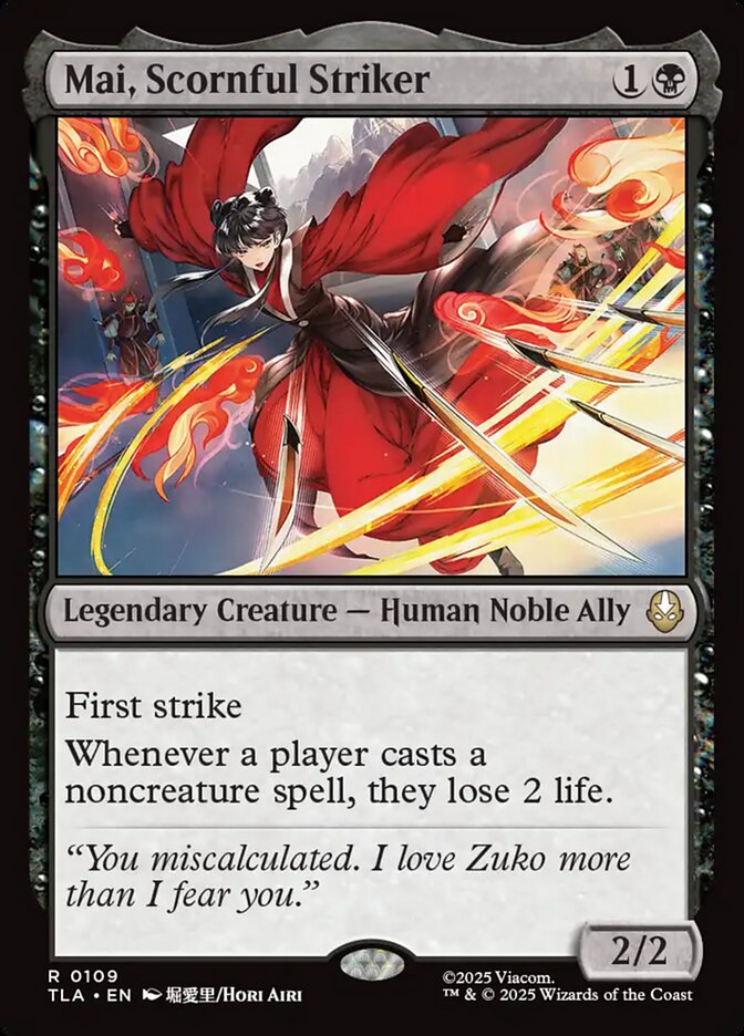 Mai, Agressora Desdenhosa / Mai, Scornful Striker - Magic: The Gathering - MoxLand