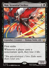 Mai, Agressora Desdenhosa / Mai, Scornful Striker - Magic: The Gathering - MoxLand