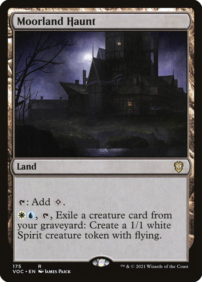 Casarão Assombrado do Pântano / Moorland Haunt - Magic: The Gathering - MoxLand