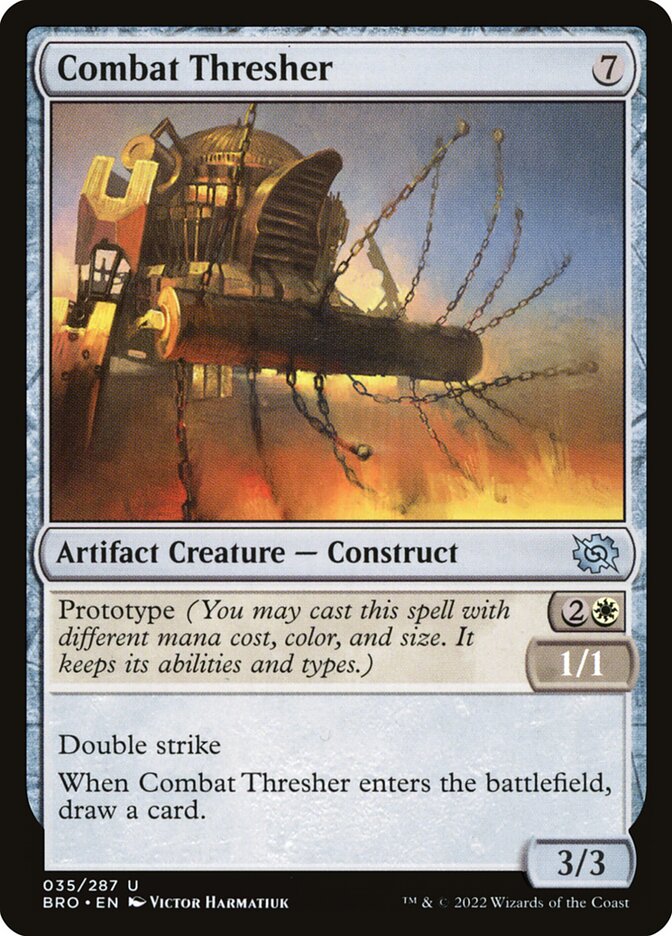 Debulhador de Combate / Combat Thresher - Magic: The Gathering - MoxLand