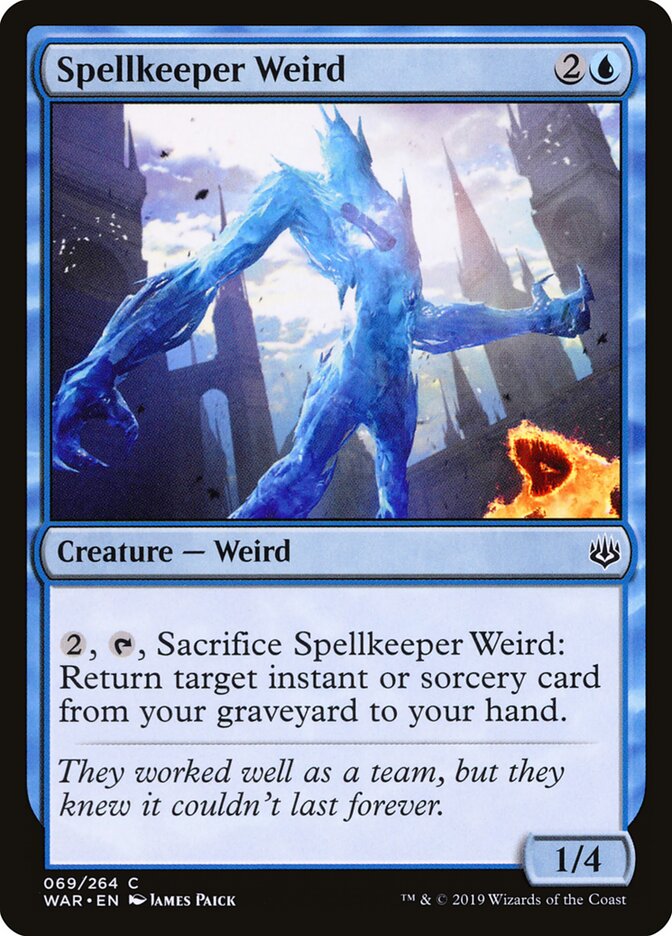 Bizarro Guarda-magia / Spellkeeper Weird - Magic: The Gathering - MoxLand