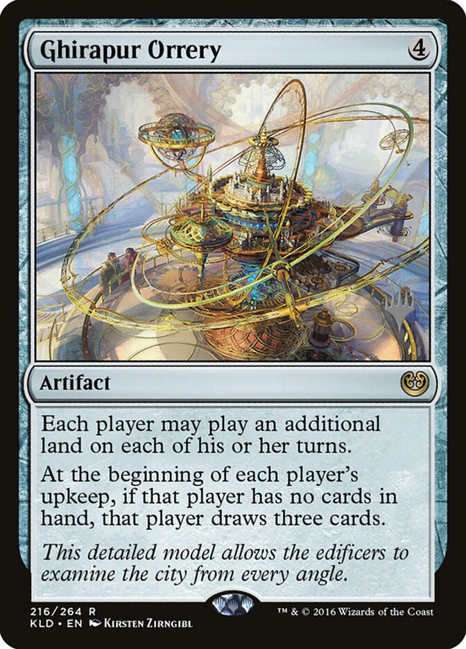 Planetário de Ghirapur / Ghirapur Orrery - Magic: The Gathering - MoxLand