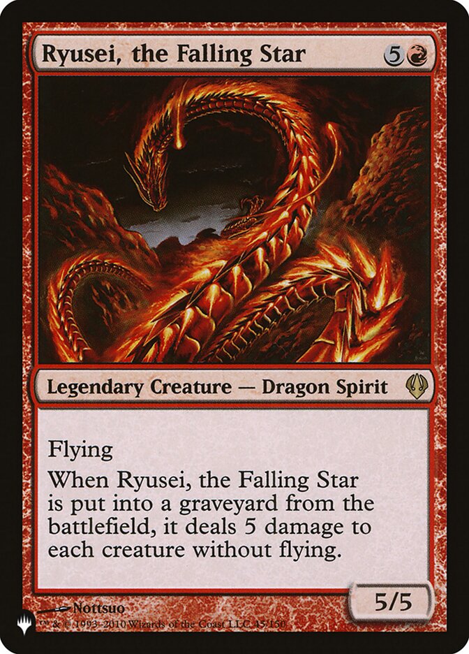 Ryusei, a Estrela Cadente / Ryusei, the Falling Star - Magic: The Gathering - MoxLand