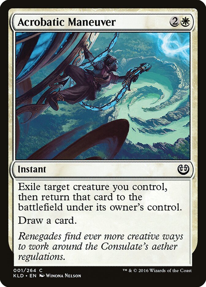 Manobra Acrobática / Acrobatic Maneuver - Magic: The Gathering - MoxLand