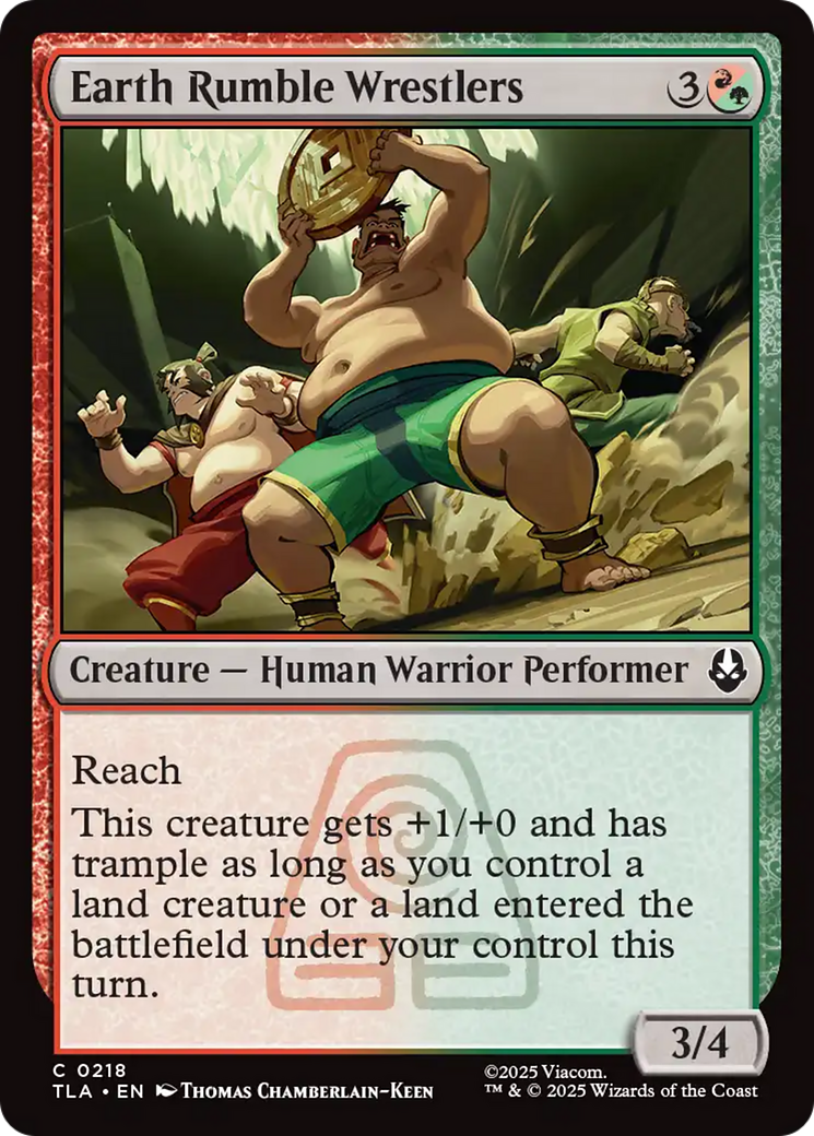 Lutadores do Encontro Terrestre / Earth Rumble Wrestlers - Magic: The Gathering - MoxLand