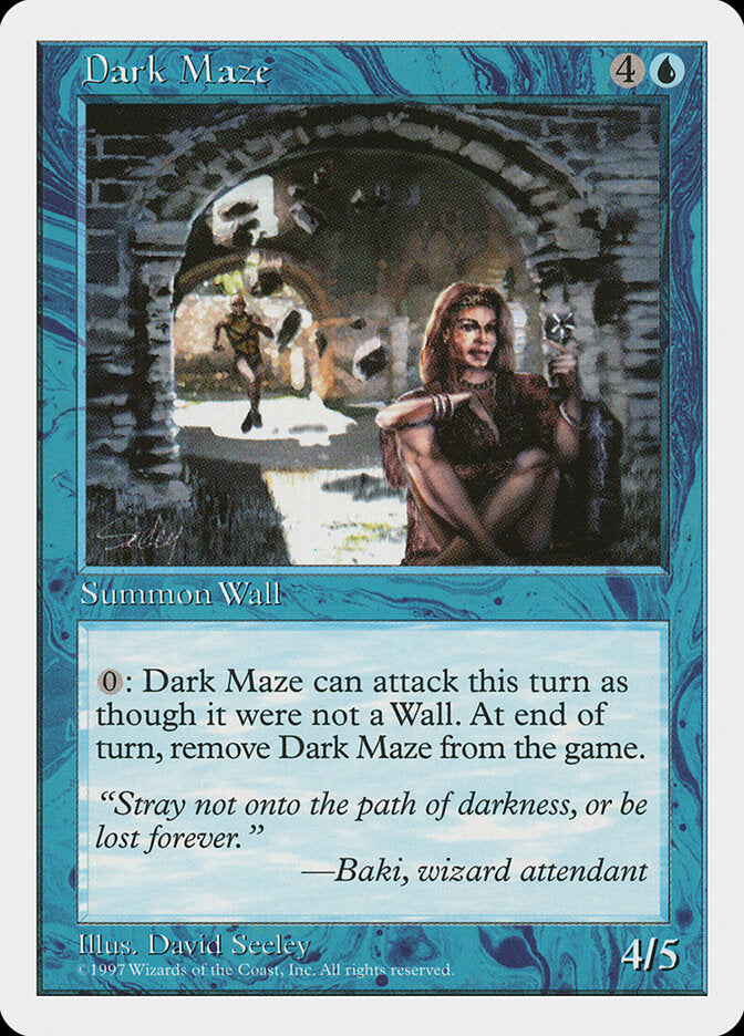 Labirinto Sombrio / Dark Maze - Magic: The Gathering - MoxLand