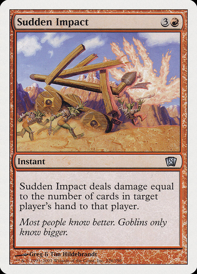 Impacto Súbito / Sudden Impact - Magic: The Gathering - MoxLand