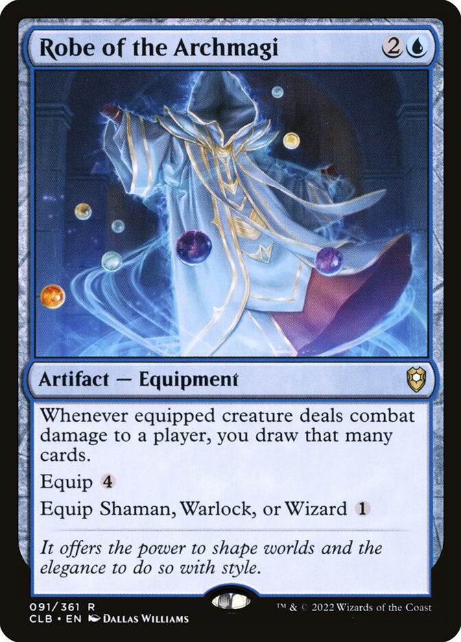 Robe do Arquimago / Robe of the Archmagi - Magic: The Gathering - MoxLand