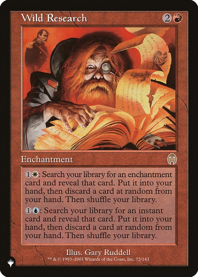 Pesquisa Selvagem / Wild Research - Magic: The Gathering - MoxLand