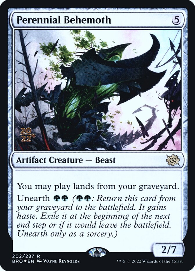 Behemoth Perene / Perennial Behemoth - Magic: The Gathering - MoxLand