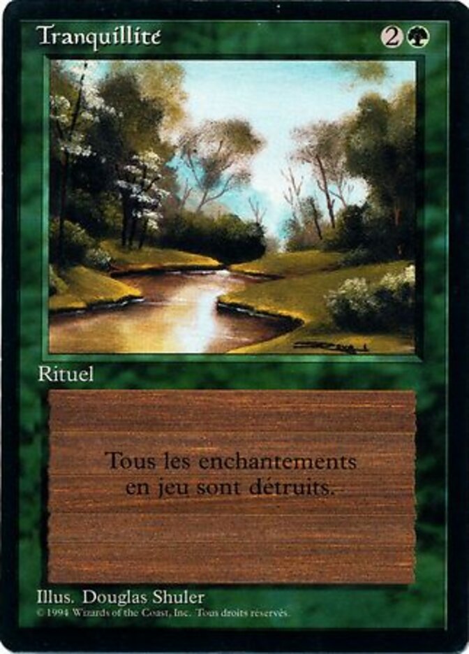Tranqüilidade / Tranquility - Magic: The Gathering - MoxLand