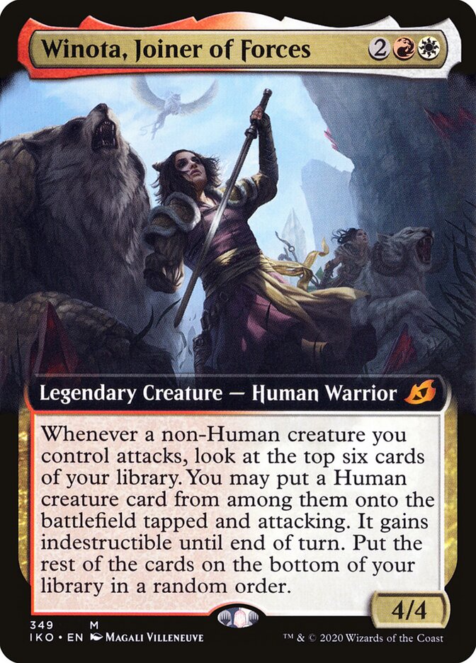 Winota, Agregadora de Forças / Winota, Joiner of Forces - Magic: The Gathering - MoxLand