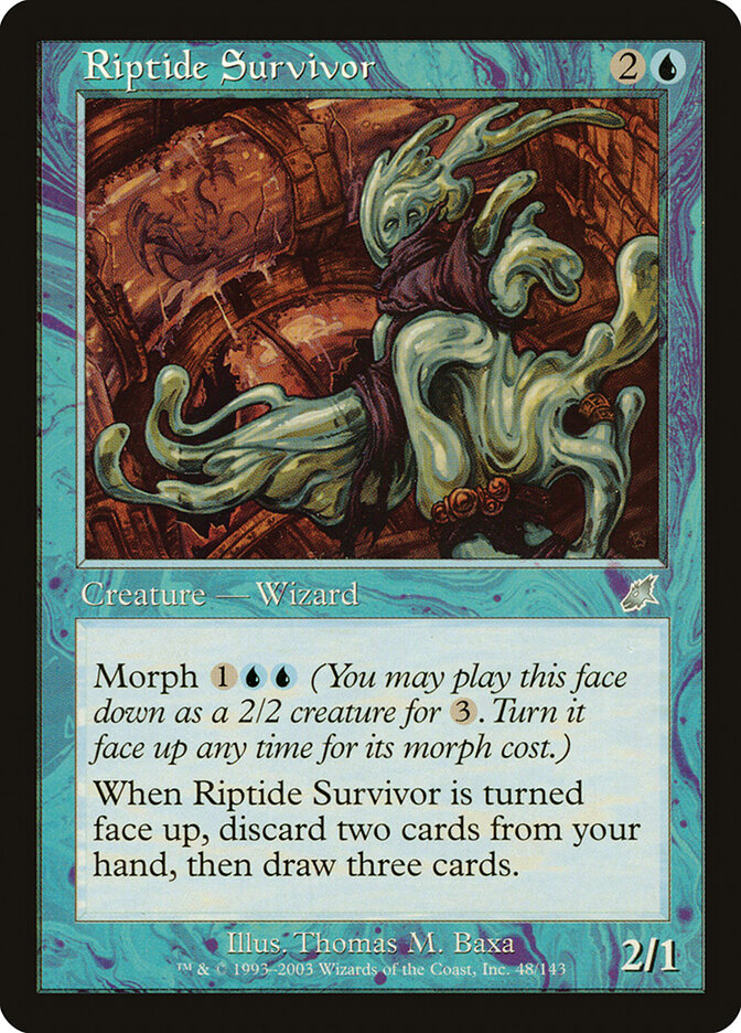 Sobrevivente da Rebentação / Riptide Survivor - Magic: The Gathering - MoxLand