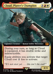 Cloud, Planet's Champion / Cloud, Planet's Champion - Magic: The Gathering - MoxLand