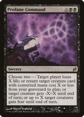 Comando Profano / Profane Command - Magic: The Gathering - MoxLand