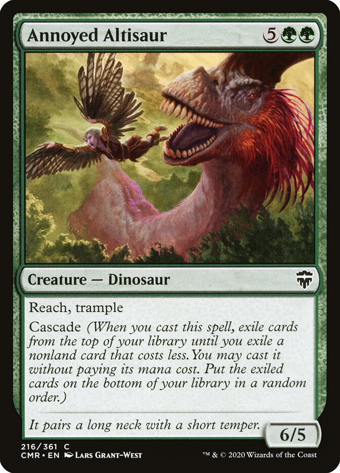 Altissauro Irritado / Annoyed Altisaur - Magic: The Gathering - MoxLand