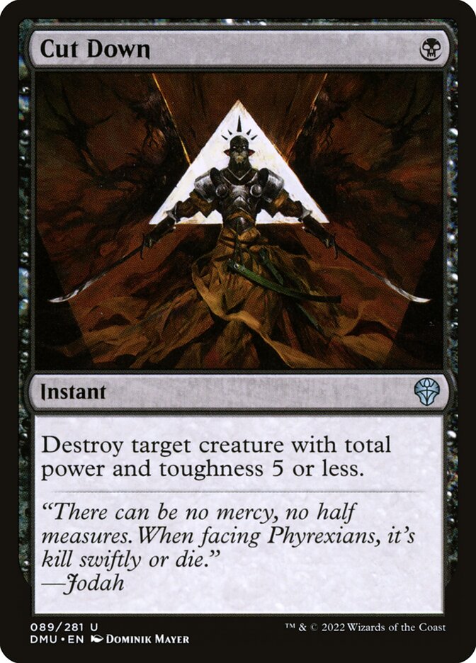 Elidir / Cut Down - Magic: The Gathering - MoxLand