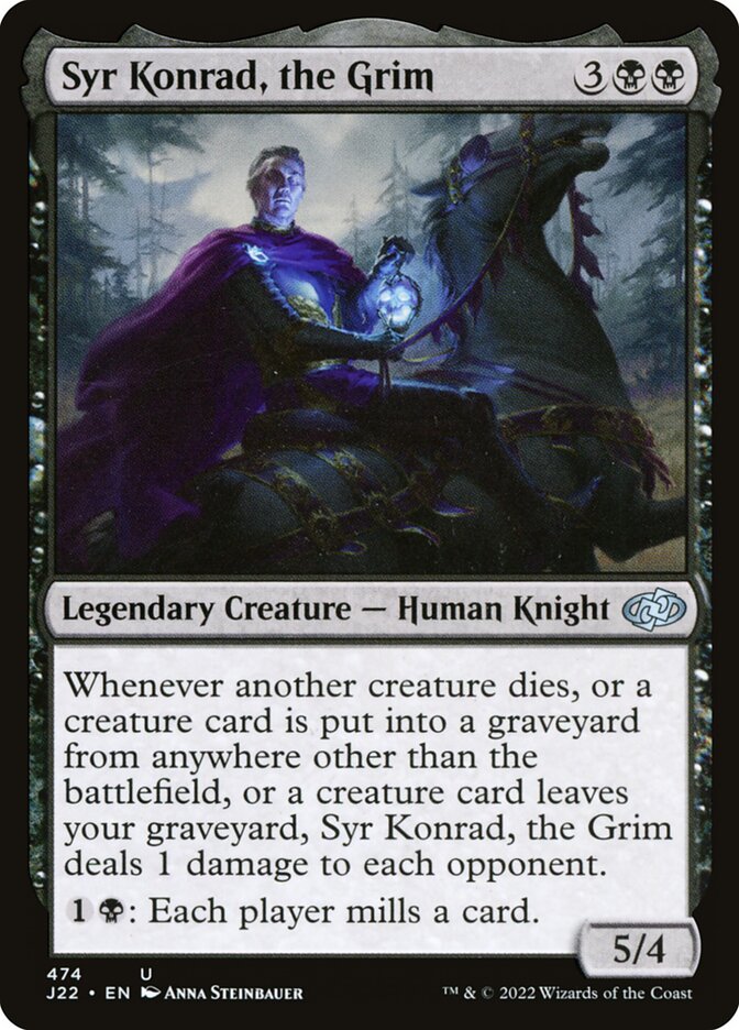 Syr Konrad, o Sisudo / Syr Konrad, the Grim - Magic: The Gathering - MoxLand