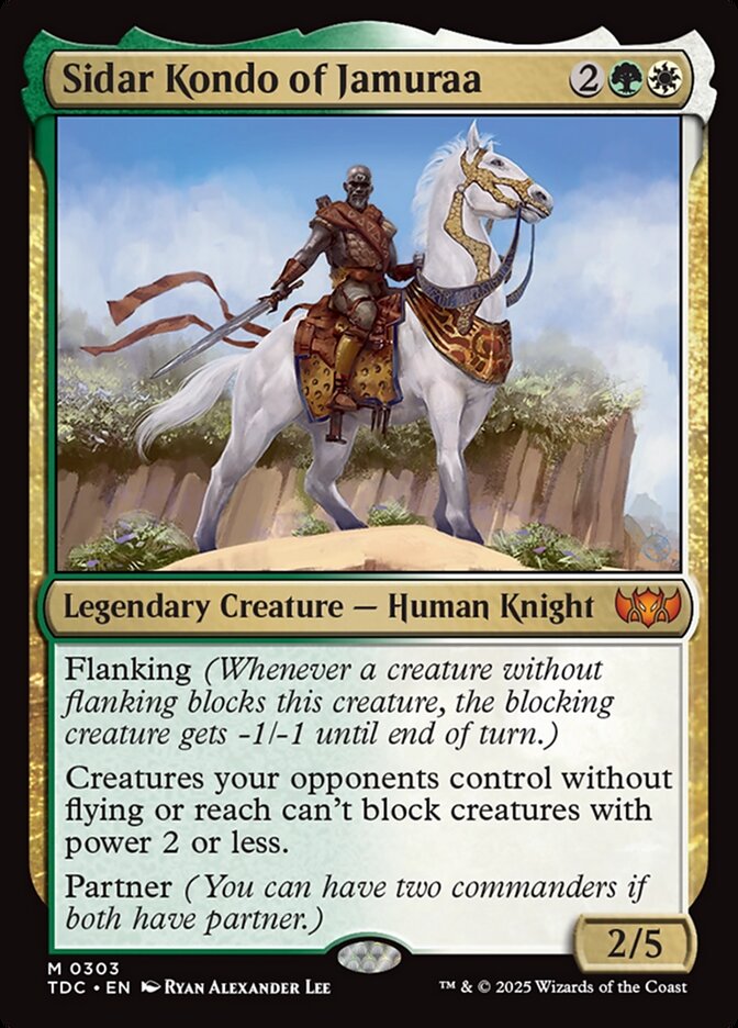 Sidar Kondo de Jamuraa / Sidar Kondo of Jamuraa - Magic: The Gathering - MoxLand
