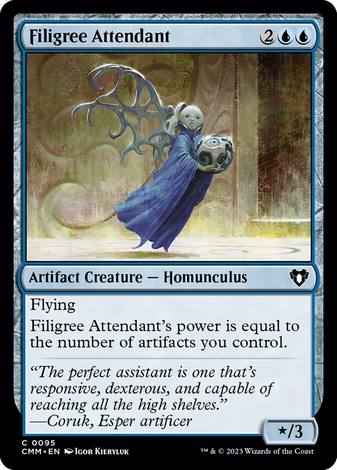 Assistente Filigranado / Filigree Attendant - Magic: The Gathering - MoxLand