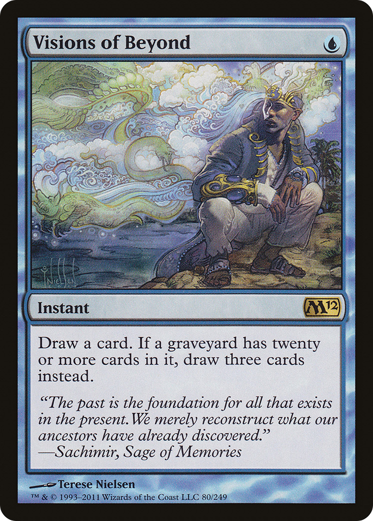 Visões do Além / Visions of Beyond - Magic: The Gathering - MoxLand