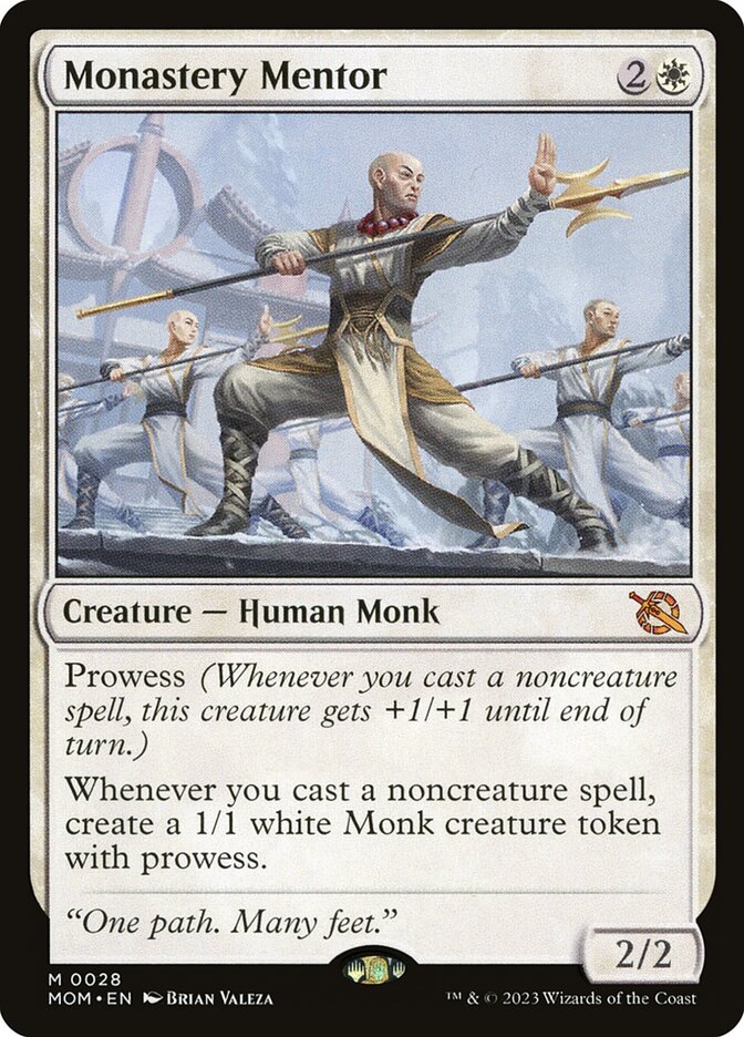 Mentor do Monastério / Monastery Mentor - Magic: The Gathering - MoxLand