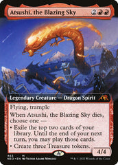 Atsushi, o Céu Flamejante / Atsushi, the Blazing Sky - Magic: The Gathering - MoxLand