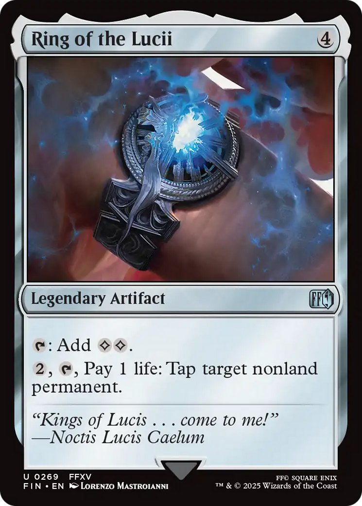 Anel dos Lucii / Ring of the Lucii - Magic: The Gathering - MoxLand