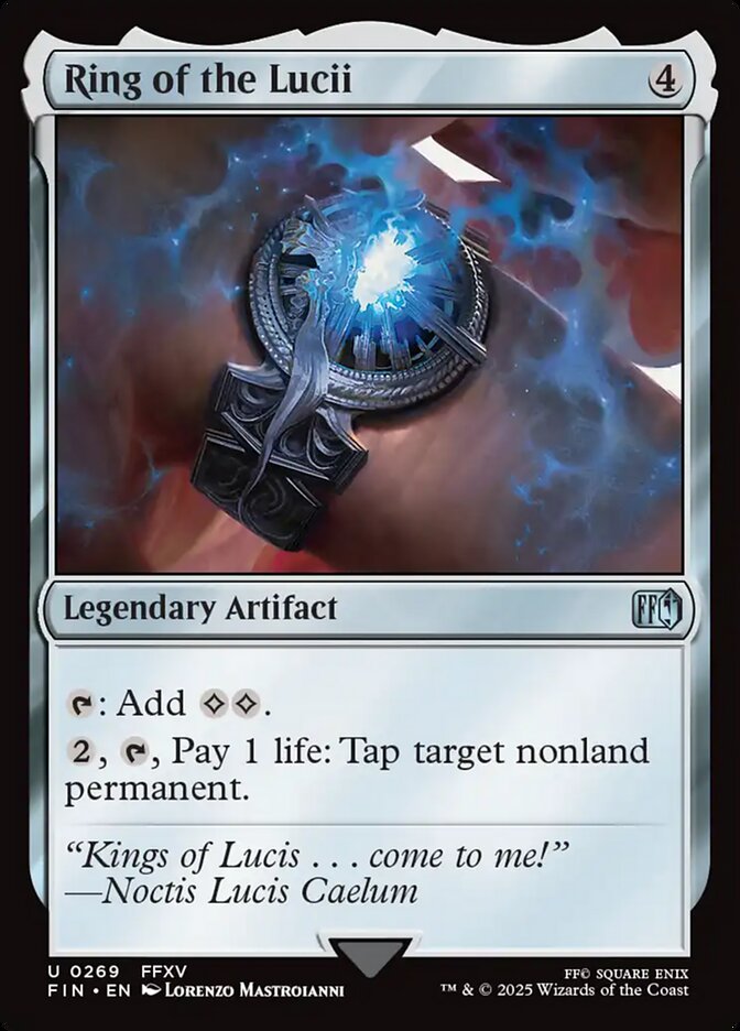 Anel dos Lucii / Ring of the Lucii - Magic: The Gathering - MoxLand