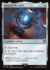 Anel dos Lucii / Ring of the Lucii - Magic: The Gathering - MoxLand