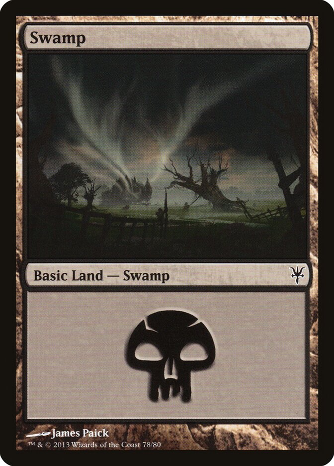 Pântano / Swamp - Magic: The Gathering - MoxLand